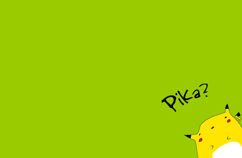 Pikachu looking up