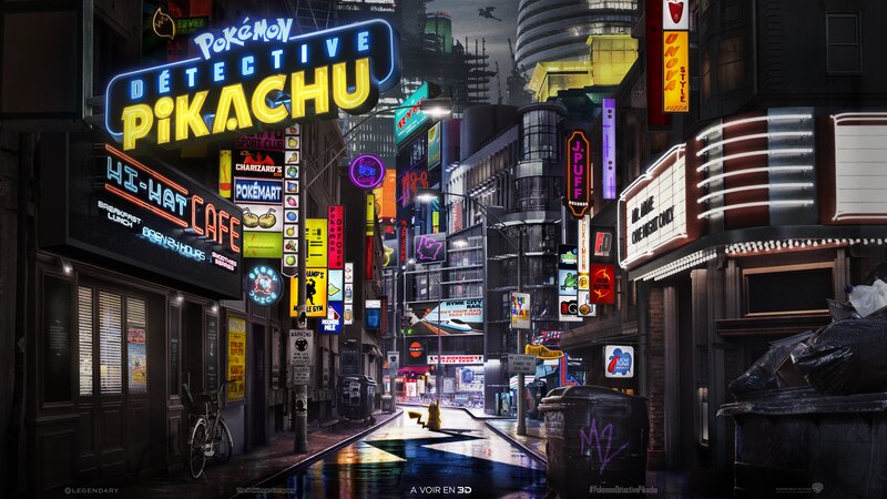 Pikachu on a City Street