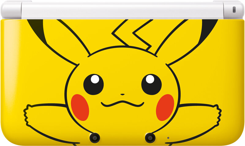Pikachu on Handheld Console