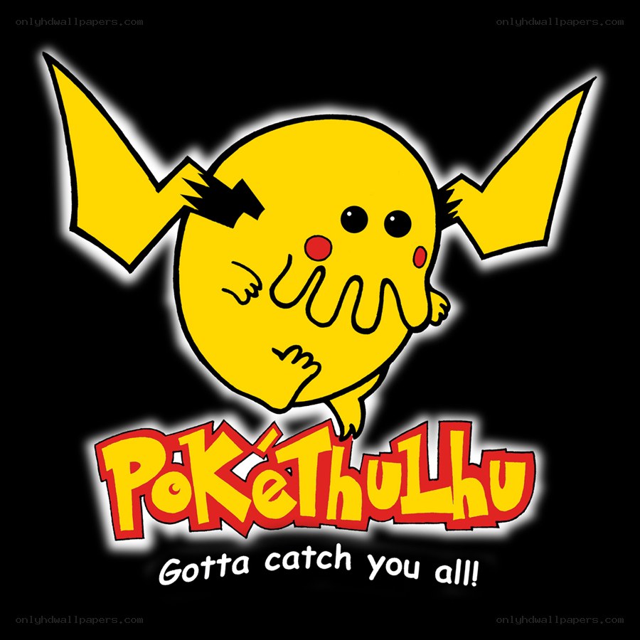 Pikachu parody logo