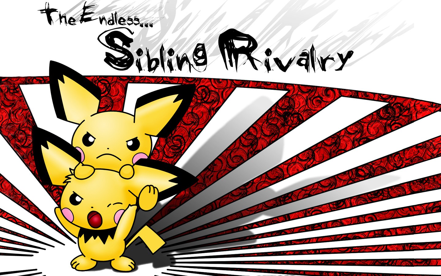 Pikachu sibling rivalry
