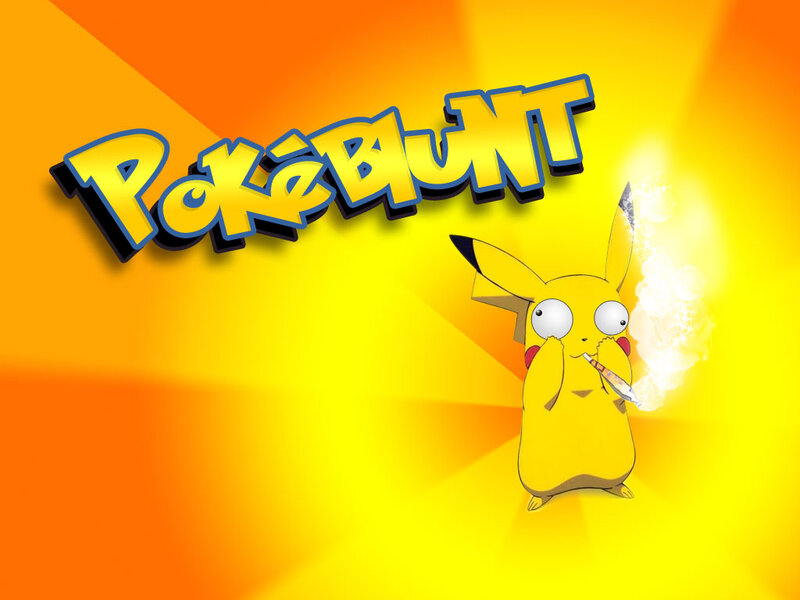 Pikachu Smoking