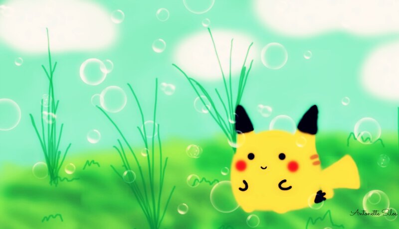 Pikachu Underwater