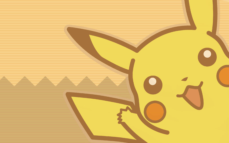 Pikachu waving hello