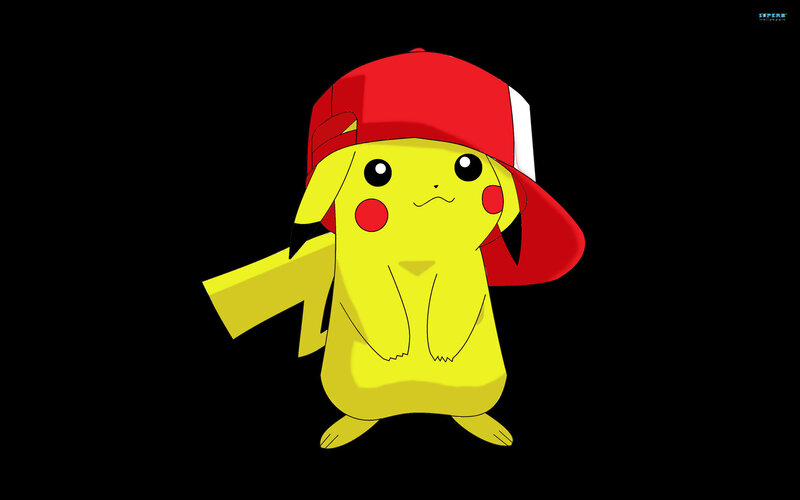 Pikachu Wearing Cap — Yellow