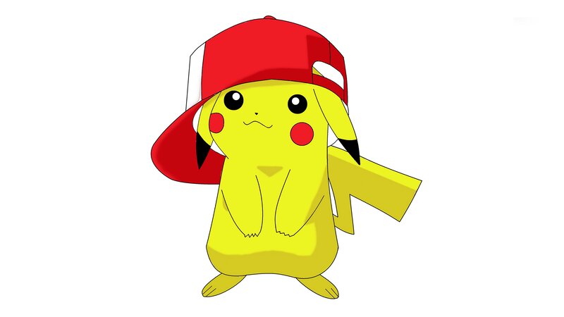 Pikachu Wearing Hat