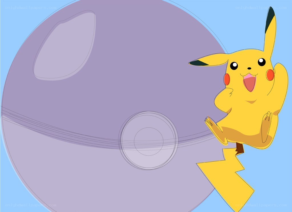 Pikachu with a Poké Ball