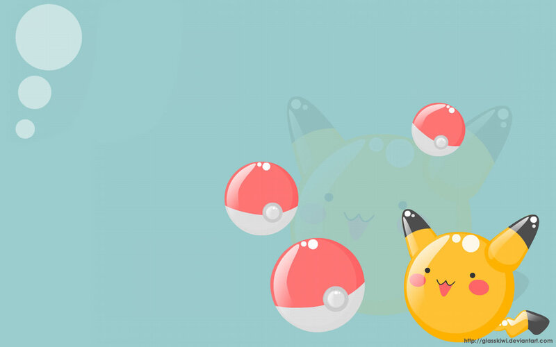 Pikachu with Poké Balls