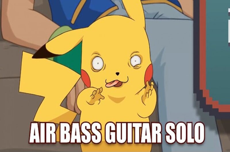Pikachu with Wide Eyes