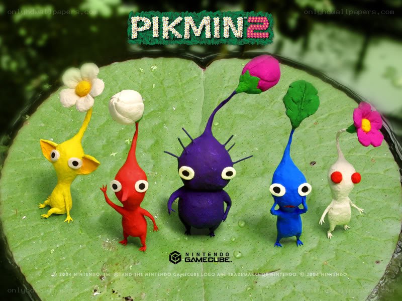 Pikmin 2 game characters