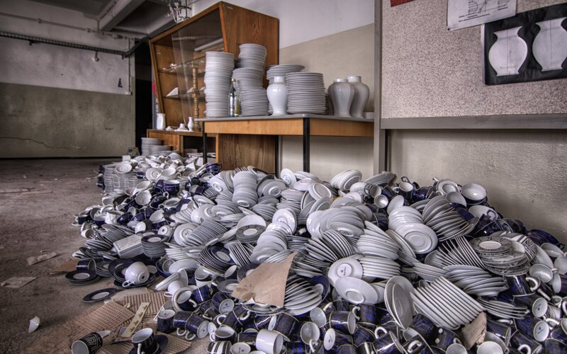 Pile of Broken Dishes