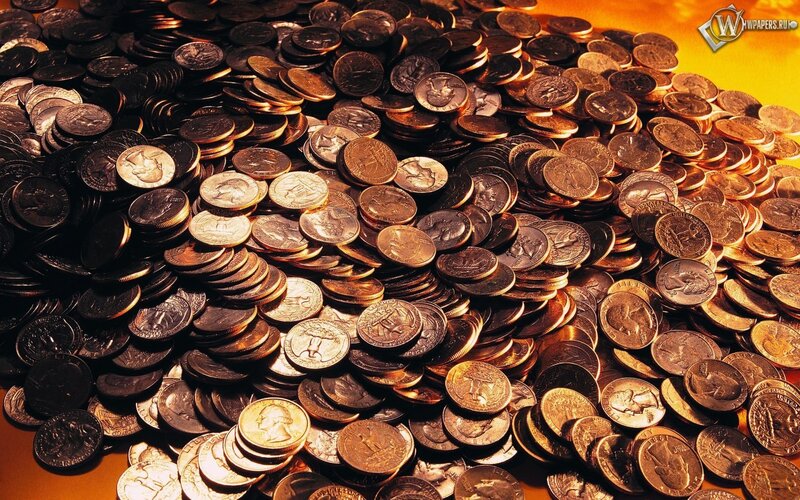 Pile of Coins — Gold, Dramatic