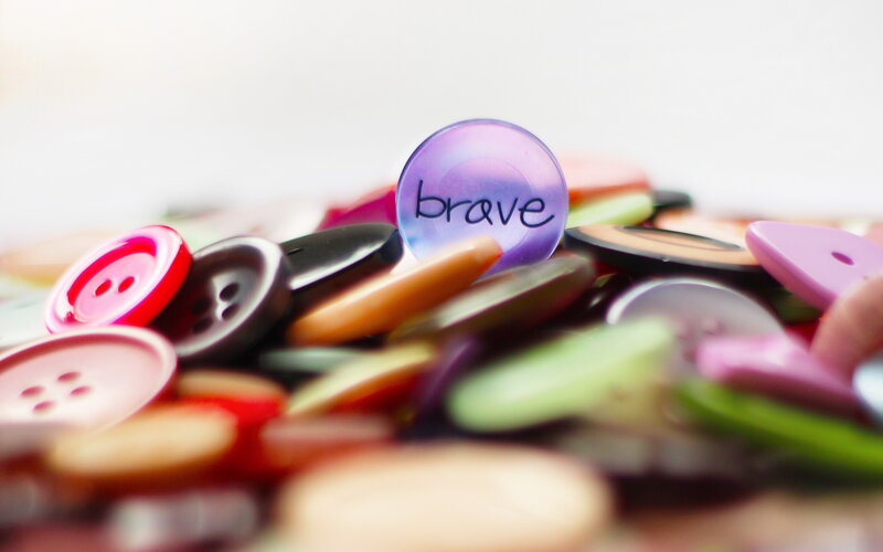 Pile of Colorful Buttons