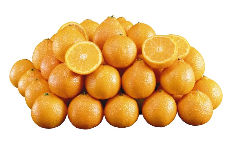 pile of fresh oranges
