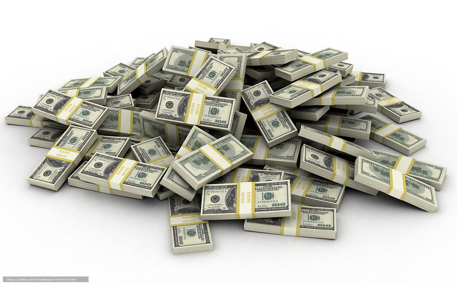 pile of hundred-dollar bills