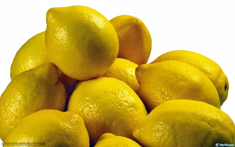 Pile of Lemons — Yellow, Bright