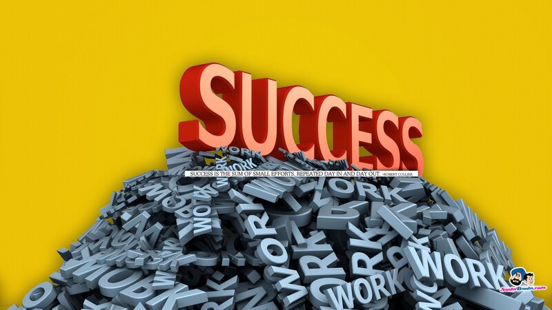 Pile of Letters with Word Success