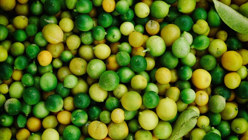 Pile of Limes and Lemons