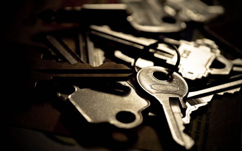 Pile of Metal Keys