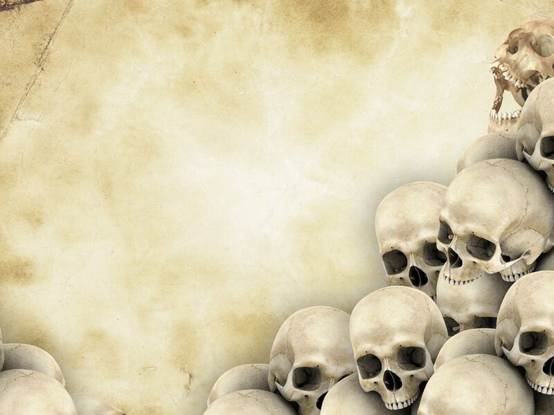 Pile of Skulls — Beige