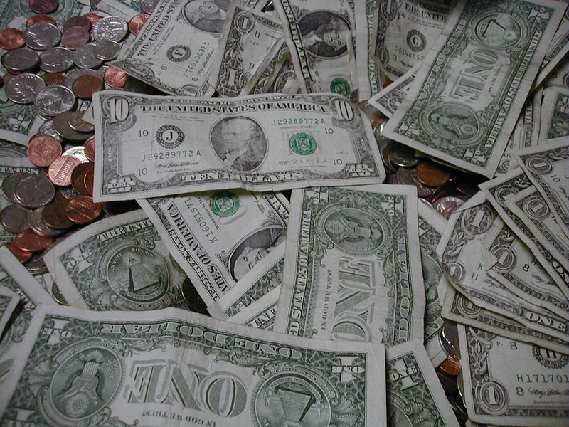 Pile of US Currency