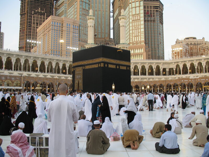 Pilgrims at the Kaaba