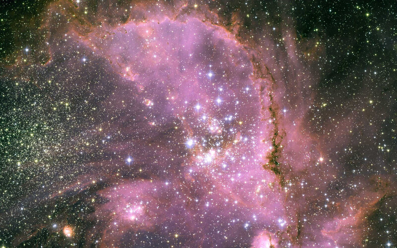 Pillars of Creation in Carina Nebula