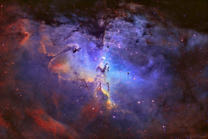 Pillars of Creation in Orion