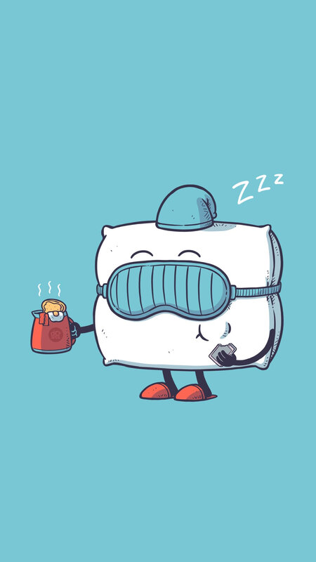 Pillow Character Sleeping