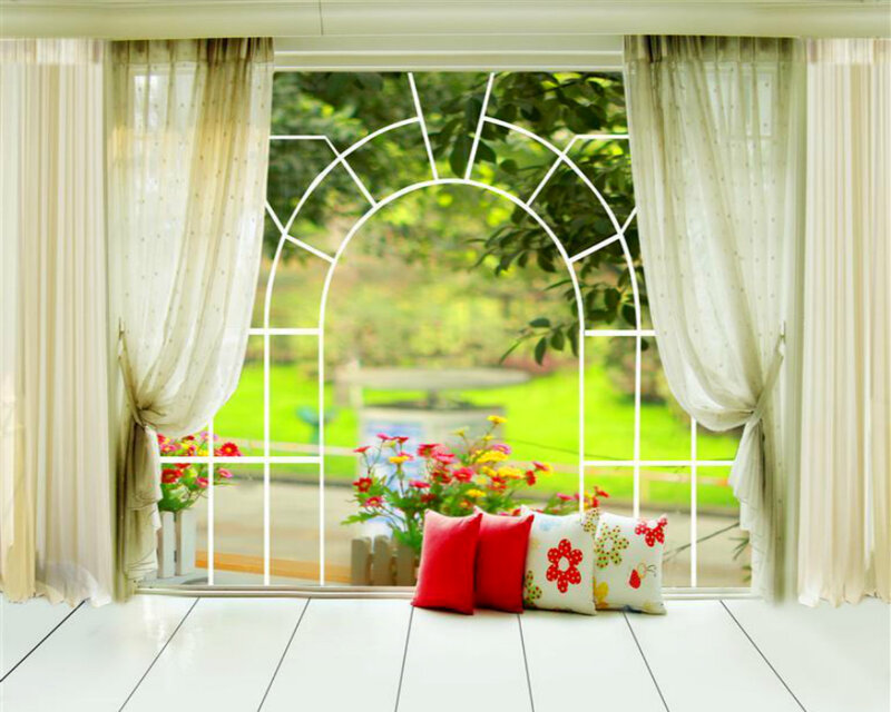 Pillows on Window Seat