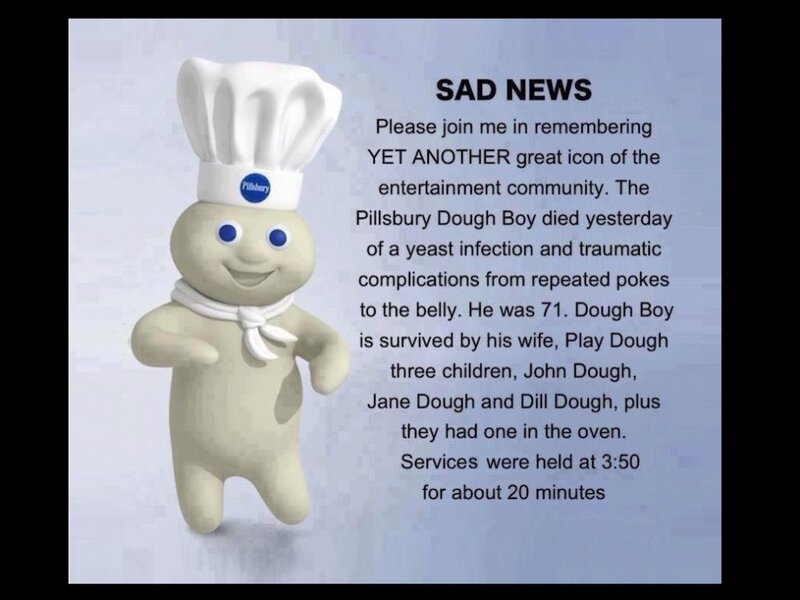 Pillsbury Dough Boy — White