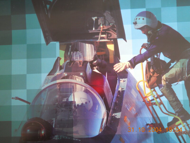 Pilot Boarding Jet