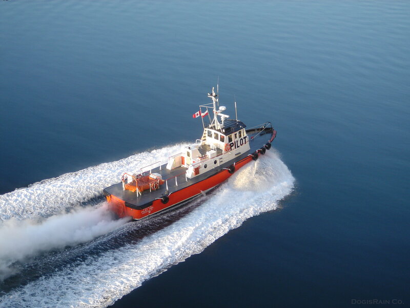 Pilot Boat on Water