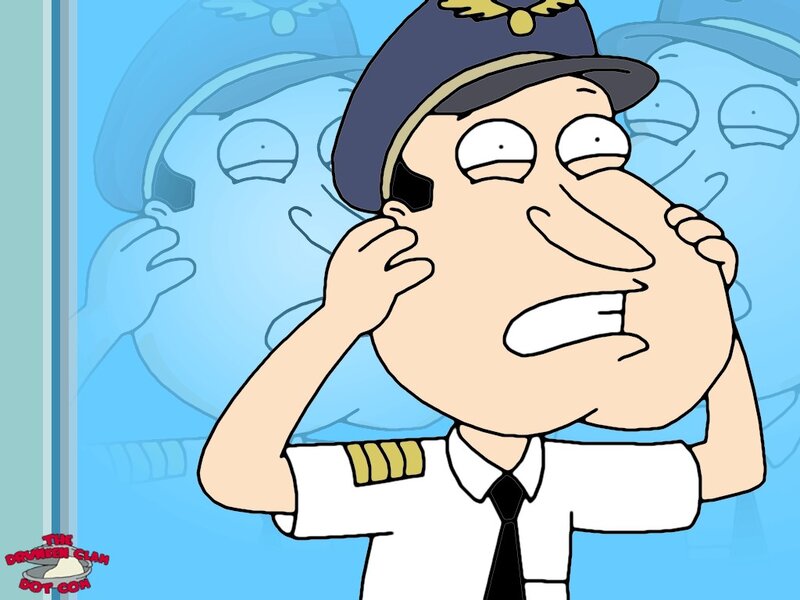 Pilot Character on Phone