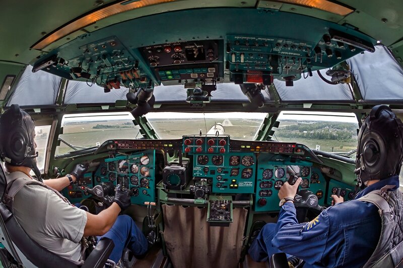 Pilot Cockpit Interior