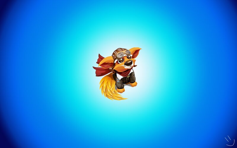 pilot fox character