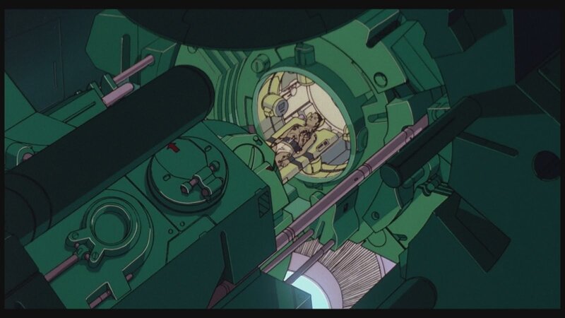 pilot in a mecha cockpit