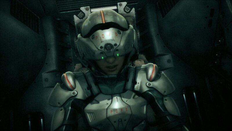 Pilot in Armored Suit