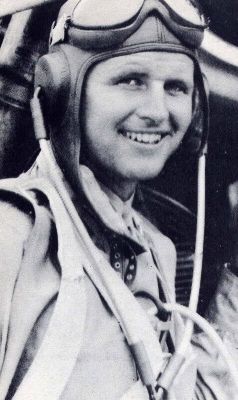pilot in helmet and goggles