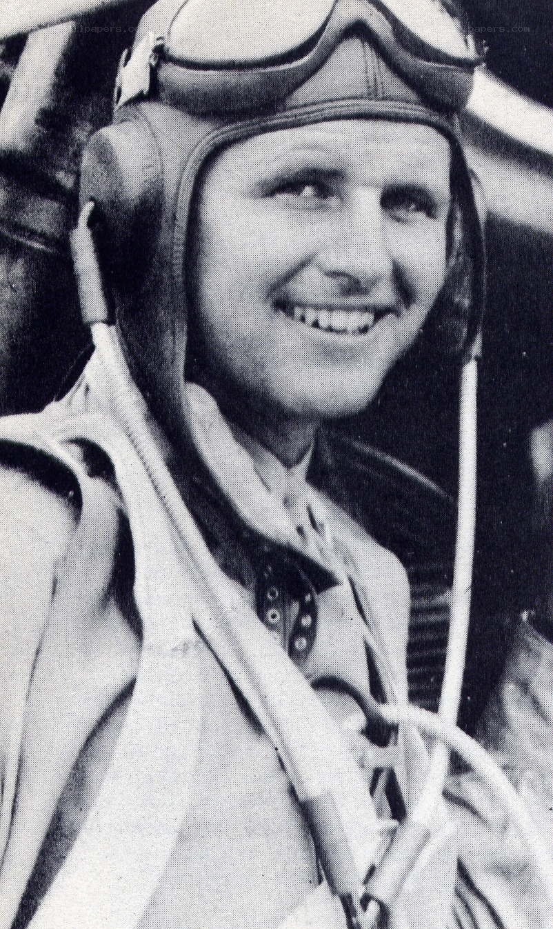 pilot in helmet and goggles
