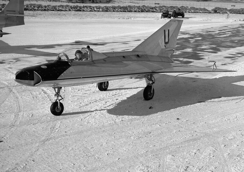 Pilot in Jet Aircraft