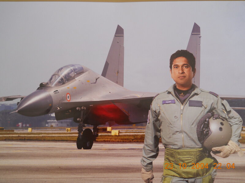 Pilot with Fighter Jet — Gray