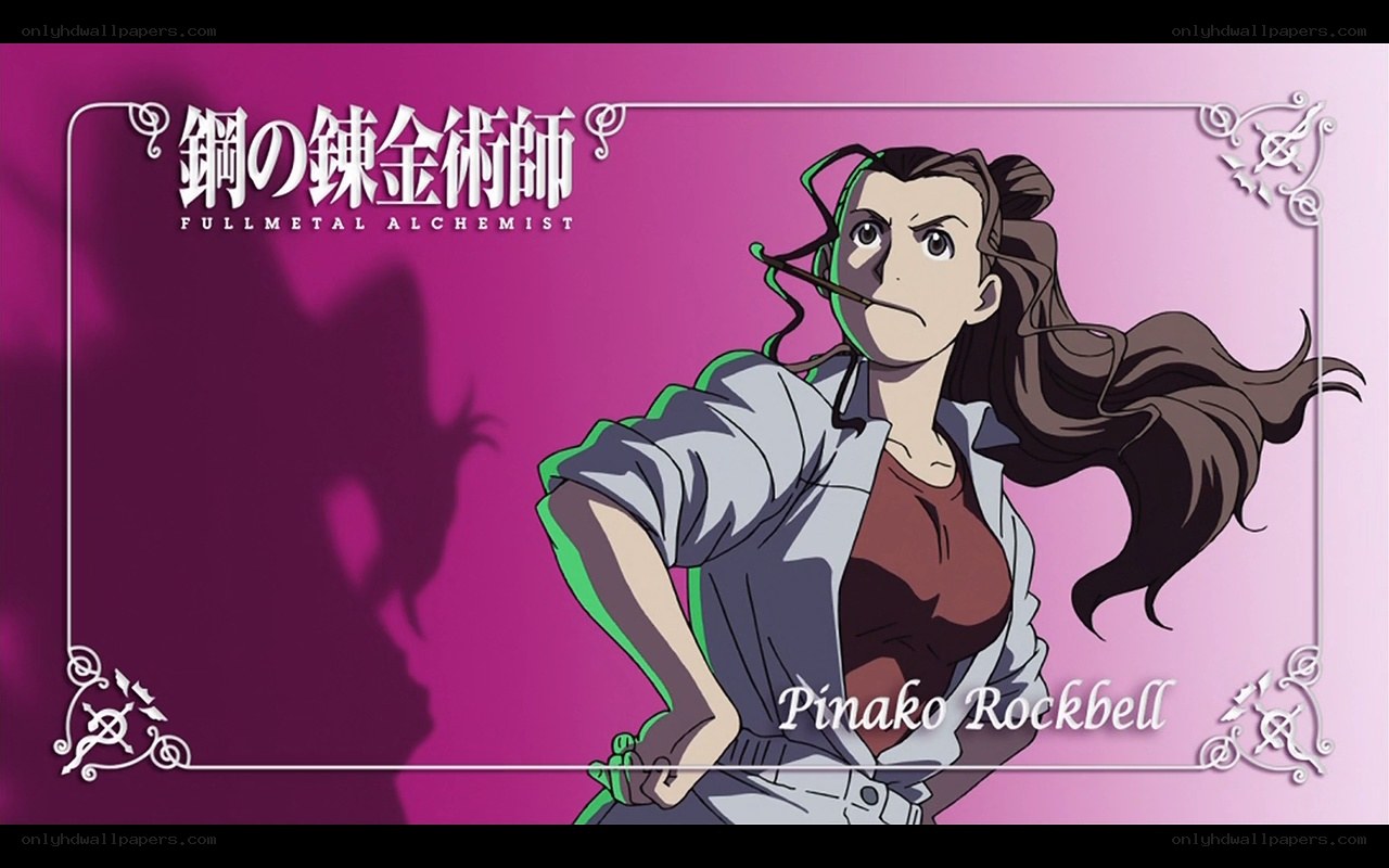 Pinako Rockbell character art