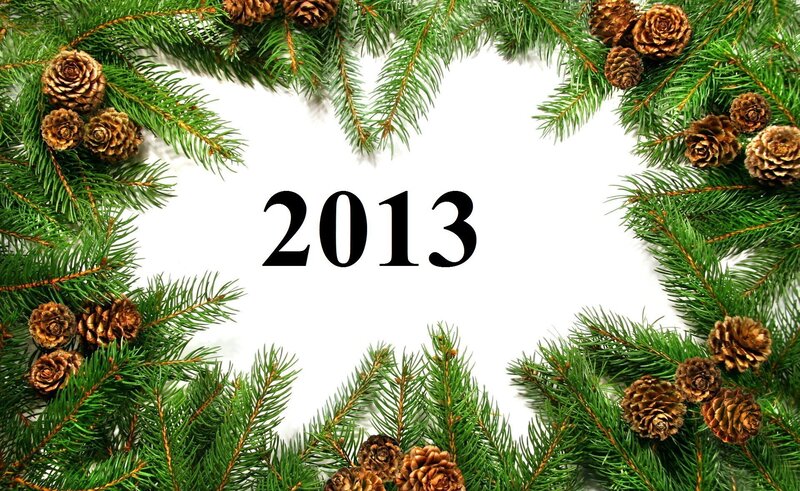 Pine Branches and Cones — Green, Festive