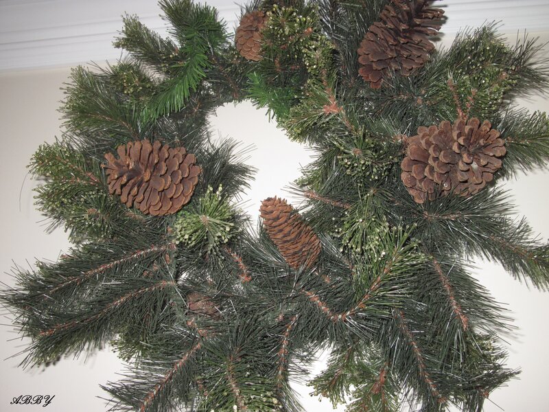 Pine Cone Wreath
