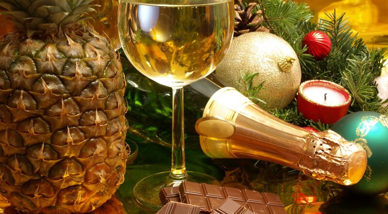 Pineapple and Champagne