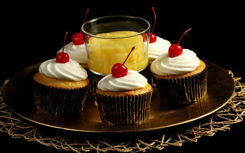 Pineapple Cupcakes