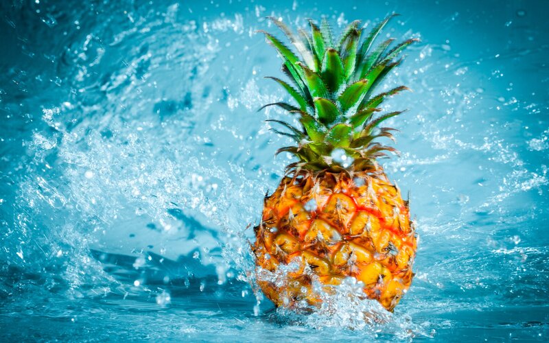 Pineapple in Water
