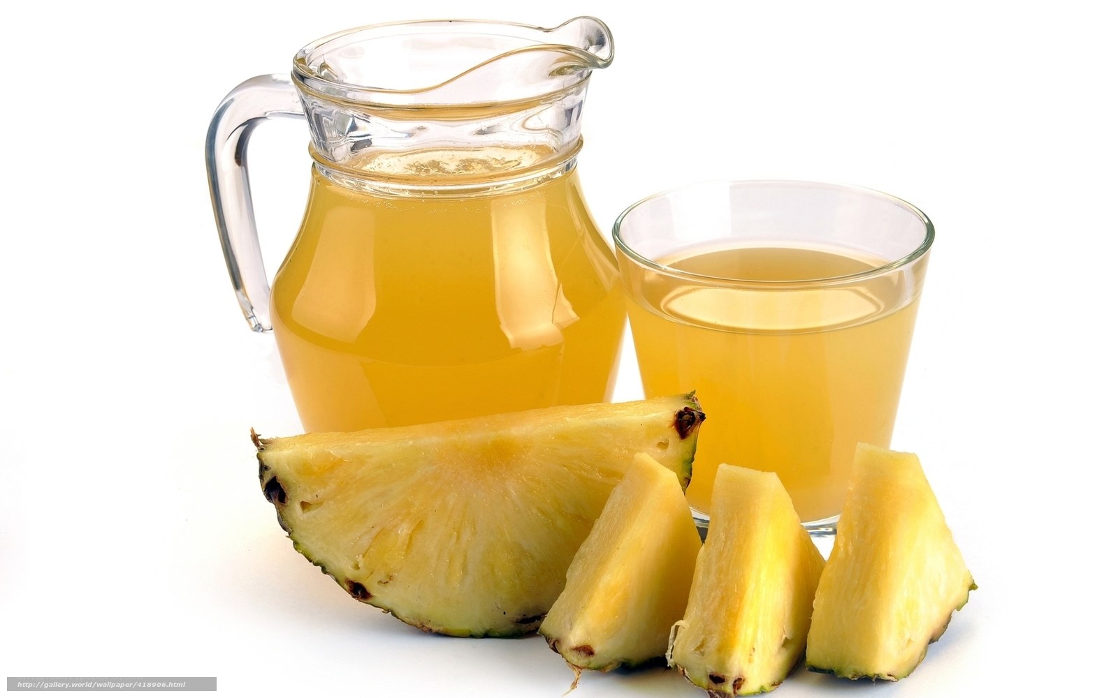 pineapple juice and fruit