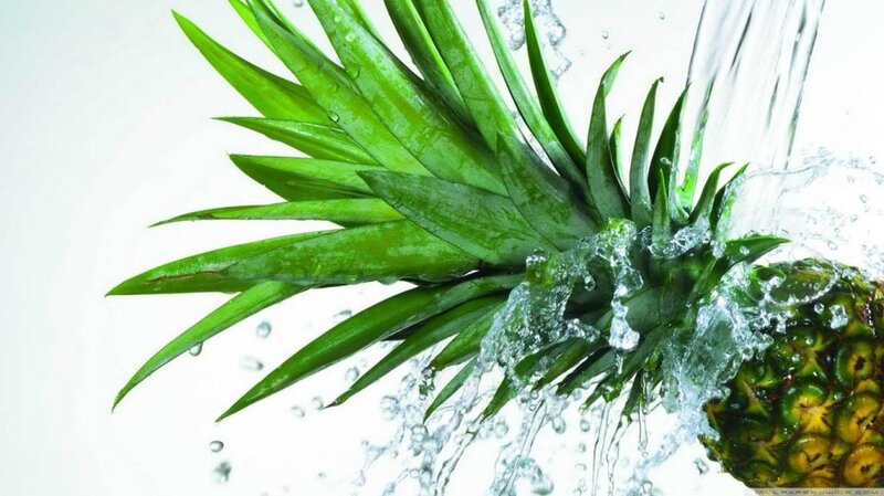 Pineapple under Water